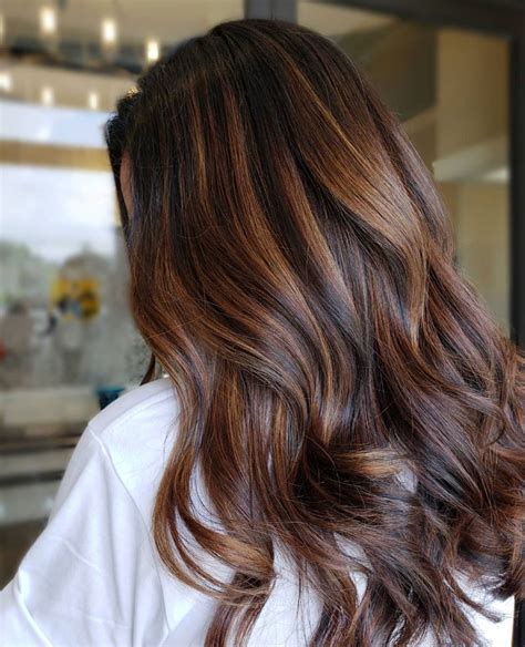 autumn balayage|balayage color for brunette hair.